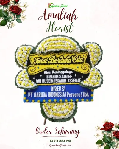 Papan Bunga Duka di Waled